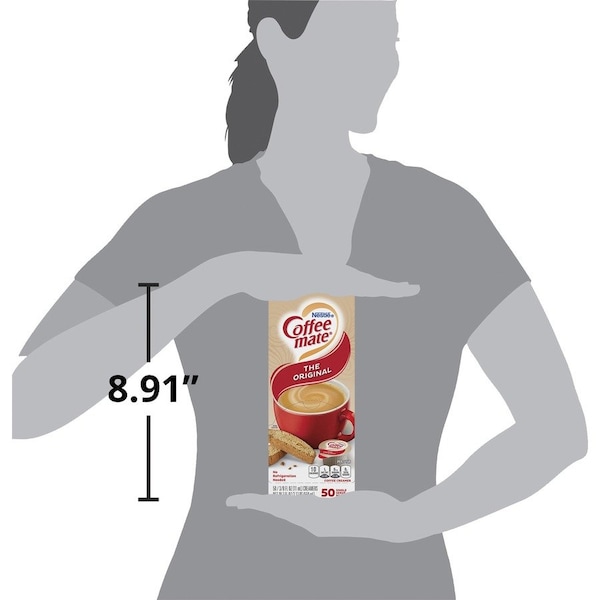 Coffee Mate Liquid Coffee Creamer, Original, 0.38 oz Mini Cups, PK200 - 35110