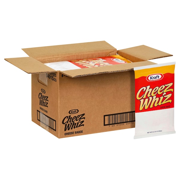 Cheez Whiz Cheez Whiz Original Cheeze Sauce 6.5lbs, PK6 - 10021000049155