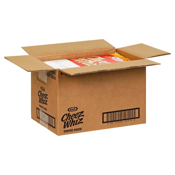Cheez Whiz Cheez Whiz Original Cheeze Sauce 6.5lbs, PK6 - 10021000049155