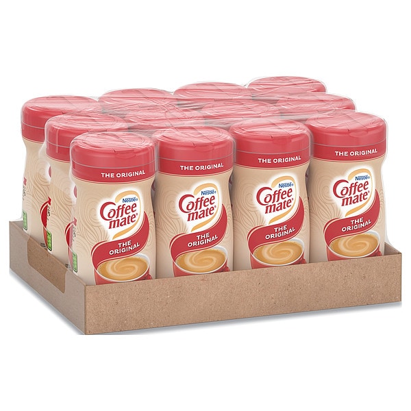 Coffee Mate Non-Dairy Powdered Creamer, Original, 11 oz Canister, PK12 - 12039042