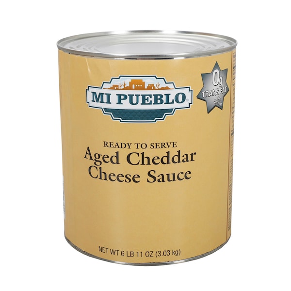 Mi Pueblo Mi Pueblo Aged Cheddar Cheese Sauce 107 oz., PK6 - 79871101515