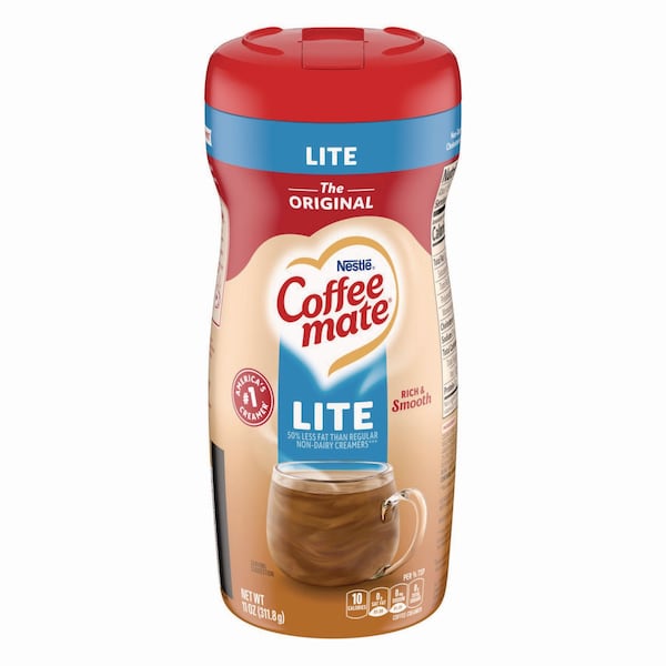 Coffee Mate Original Lite Powdered Creamer, 11 oz Canister - 005000074185