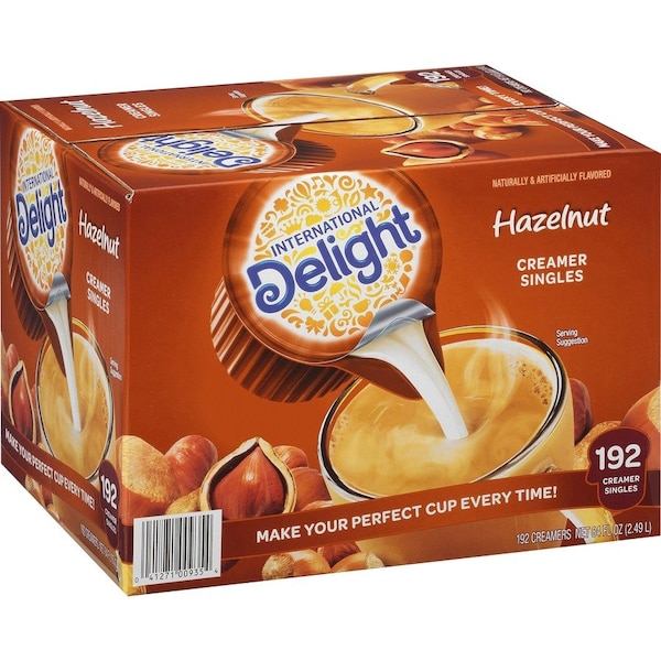 International Delight Liquid Creamer, Hazelnut, 0.5 fl. oz., Multi PK - ITD101522