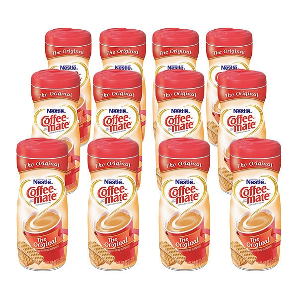 Coffee Mate Creamer, Original Canister, PK12 - 55882CT