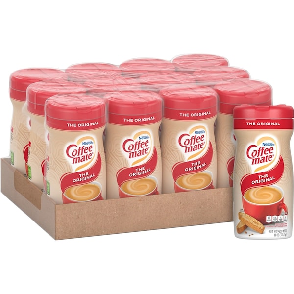 Coffee Mate Creamer, Original Canister, PK12 - 55882CT