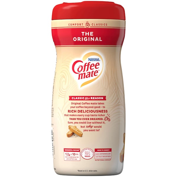 Coffee Mate Coffee-Mate The Original Powder Creamer 16 oz. Canister, PK12 - 00050000301607