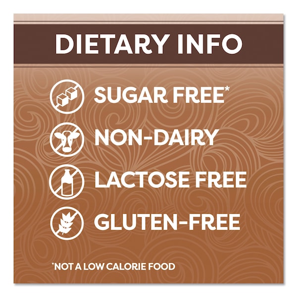 Coffee Mate Sugar Free Chocolate Cream Powdered Creamer, 10.2 oz Canister - 59573