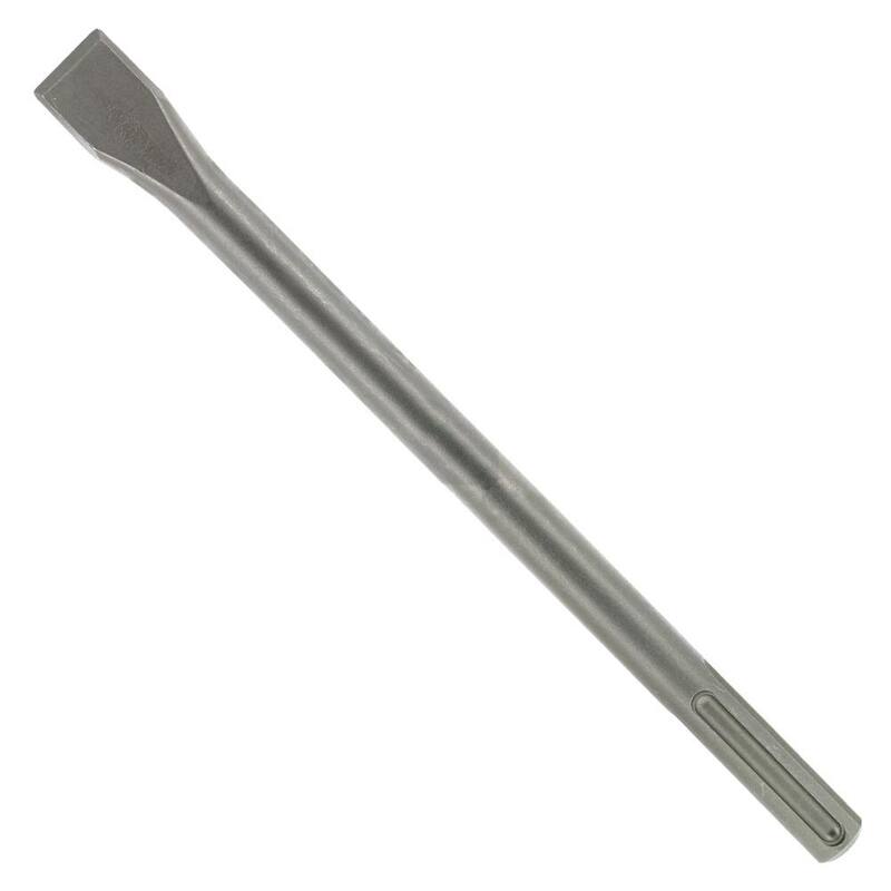 DIABLO 1 pulgada x 12 pulgadas Broca cincel plana de carburo SDS-Max - DMAMXCH1030