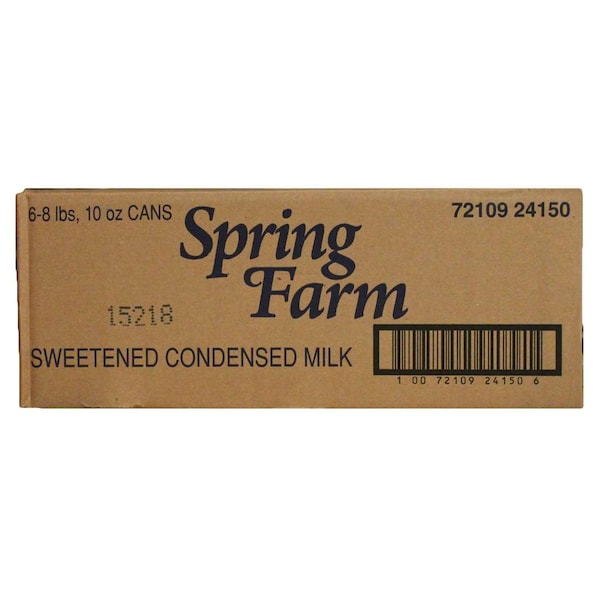 Spring Farm Spring Farm Sweetener Sweetened Condensed Milk 97 fl. oz. Can, PK6 - 81201-596815