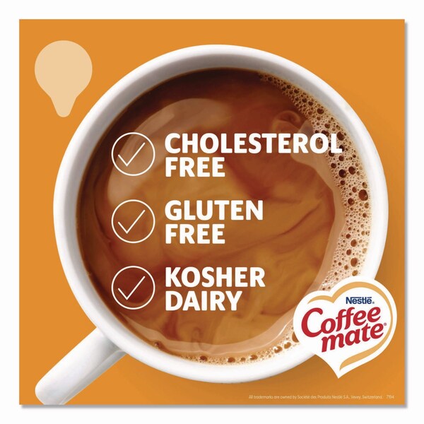 Coffee Mate Liquid Coffee Creamer, Pumpkin Spice, 0.38 oz Mini Cups, 200PK - 12270602