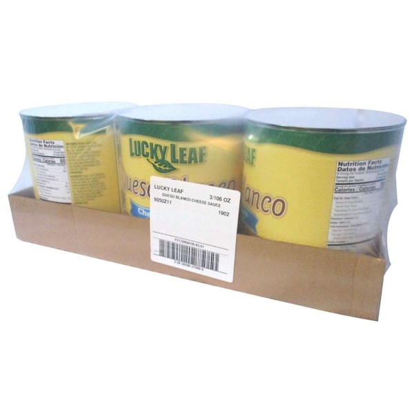 Lucky Leaf Lucky Leaf Queso Blanco Cheese Sauce No 10 Can, PK3 - FFCSR0810LKL01