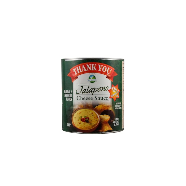 Thank You Thank You 7lbs No Trans Fat Jalapeno Cheese Sauce, PK6 - 79871290864