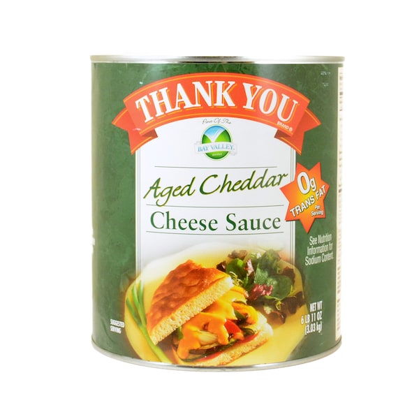 Thank You Thank You 107 oz. Aged Cheddar Cheese Sauce, PK6 - 79871150864