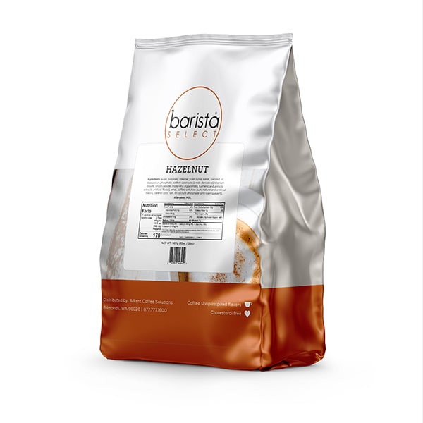 Barista Select Hazelnut Powder, 2 Lbs Bags, PK6 PK - 014305