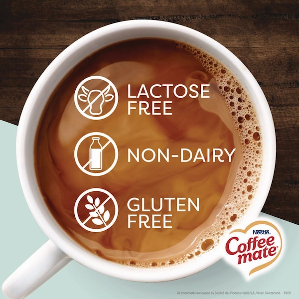Coffee Mate Plant-Based Oat Milk Liquid Creamers, Natural Vanilla, 0.38 oz Mini Cups, 50PK - 12536842