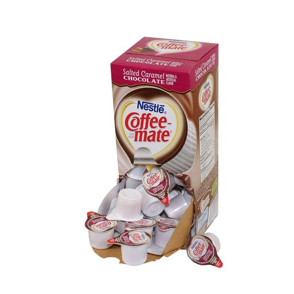 Nestle Salted Caramel Chocolate Single Serve Liquid Creamer .375 oz., PK200 - 00050000771974U