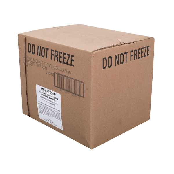 Muy Fresco Muy Fresco Trans Fat Free Cheese Jalapeno Sauce Pouch 6.875lbs, PK4 - 31104