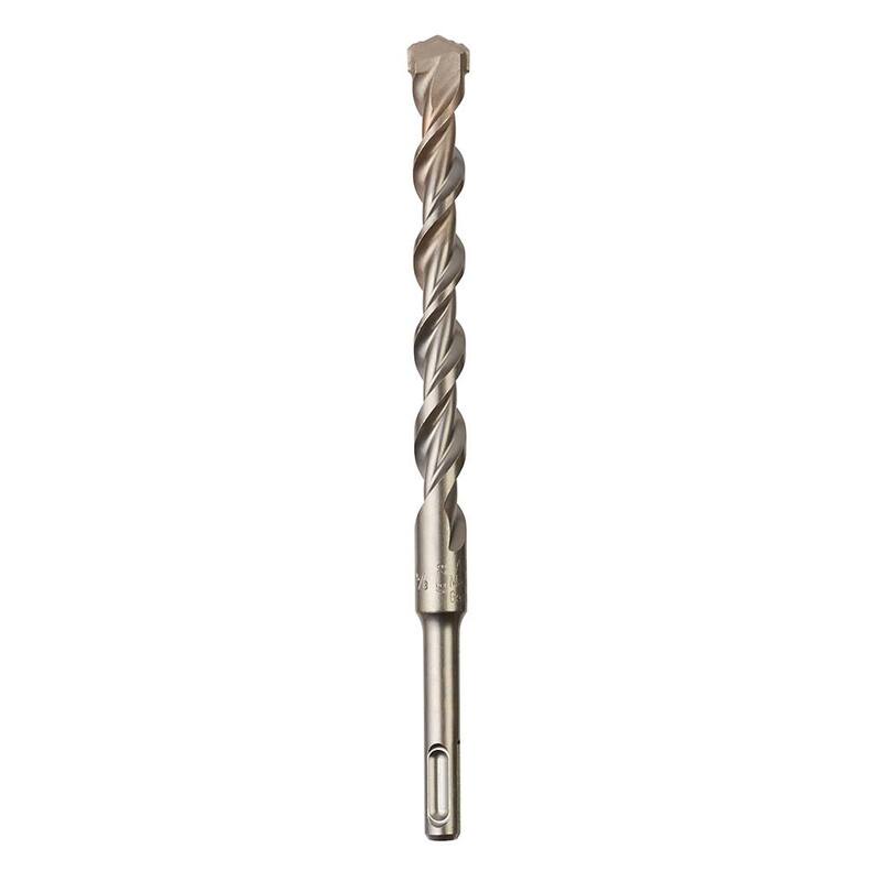 Set de brocas de martillo de carburo Milwaukee de 2 cortadores SDS-PLUS (10 piezas) - 48-20-7490-48-20-7490