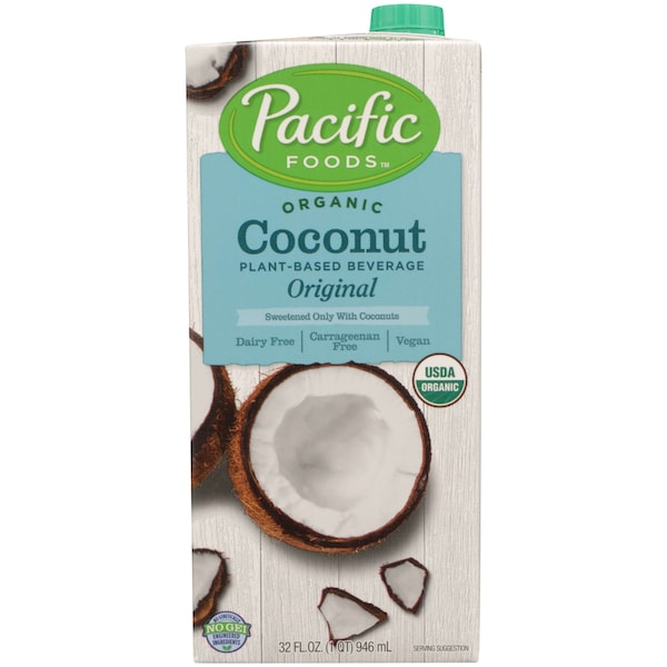 Pacific Foods Pacific Foods Organic Original Coconut Milk 32 fl. oz. Carton, PK12 - 06750