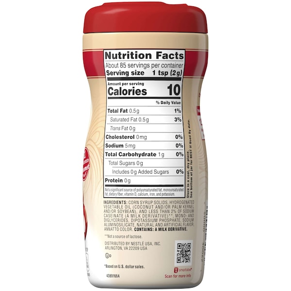 Coffee Mate Coffee-Mate The Original Powder Creamer 6 oz. Canister, PK12 - 00050000300600