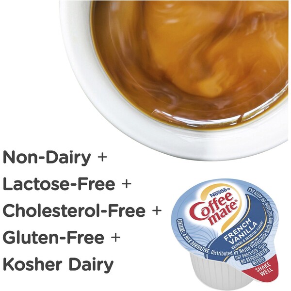 Nestle Professional Creamr, Liquid, Vanilla Flavor, PK200 - 35170CT