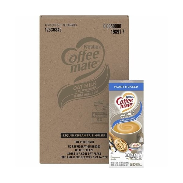 Nestle CREAMER, OATMILK, 50CT, 4PK - NES19891CT