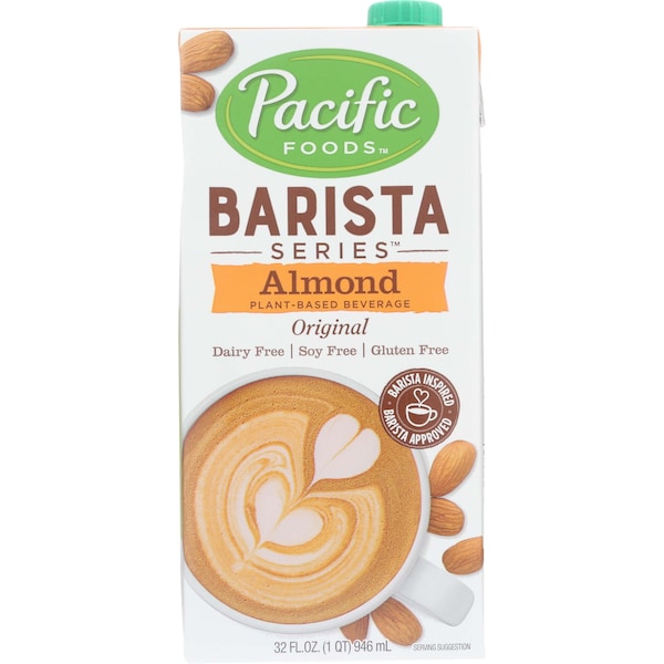Pacific Foods Original Barista Series Almond Milk 32 fl. oz. Carton, PK12 - 04312