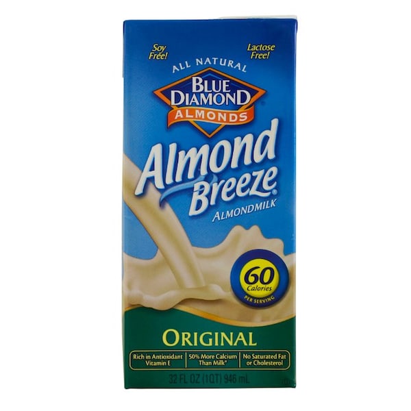 Blue Diamond Blue Diamond Original Almond Milk 32 oz. Carton, PK12 - 7158