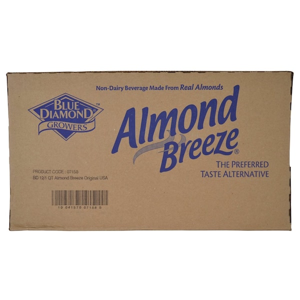 Blue Diamond Blue Diamond Original Almond Milk 32 oz. Carton, PK12 - 7158