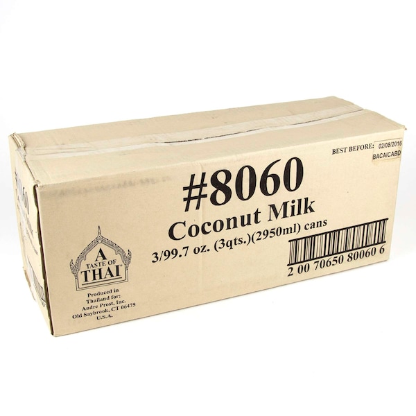 A Taste Of Thai A Taste Of Thai Coconut Milk 99.7 oz., PK3 - 8060