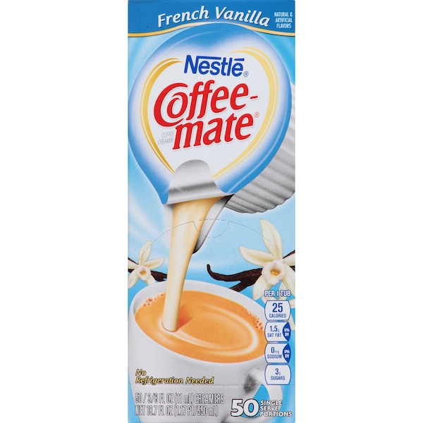 Nestle Variety Pack The Original/French Vanilla/Hazelnut Creamer .375oz, PK150 - 00050000461936U