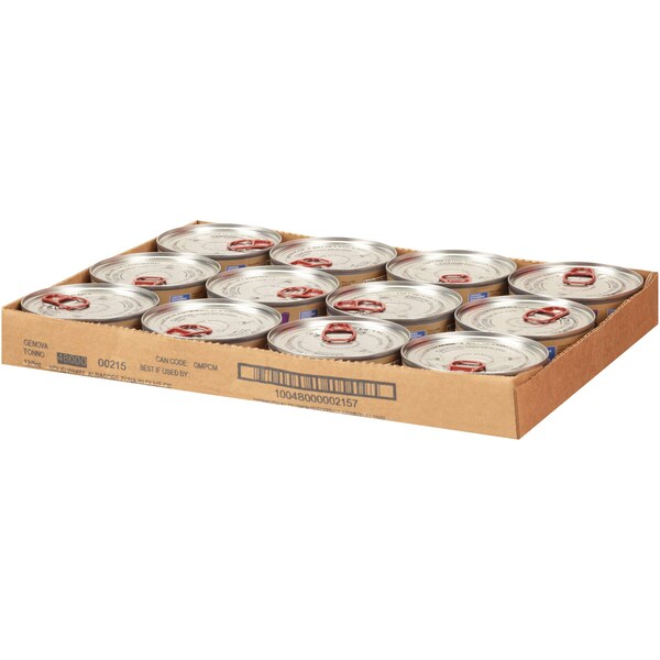 Genova Genova Solid Albacore Tuna In Olive Oil 5 oz., PK12 - 10048000002157