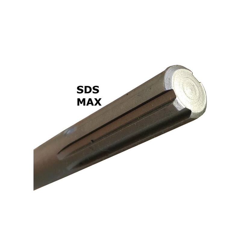 Broca para remover thinset de 4.5 pulgadas x 14 pulgadas. Cincel de escalamiento SDS-Max - 4TRBSMSF