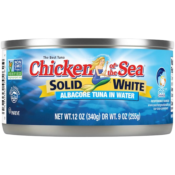 Chicken Of The Sea Chicken Of The Sea Solid Albacore Tuna In Water 12 oz., PK24 - 10048000002621