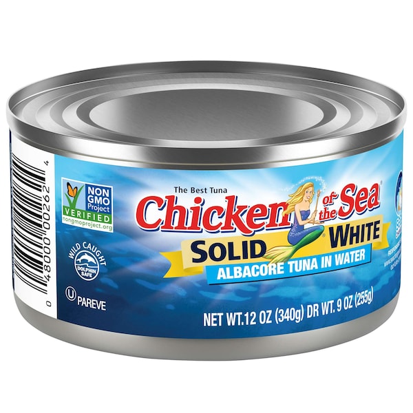 Chicken Of The Sea Chicken Of The Sea Solid Albacore Tuna In Water 12 oz., PK24 - 10048000002621