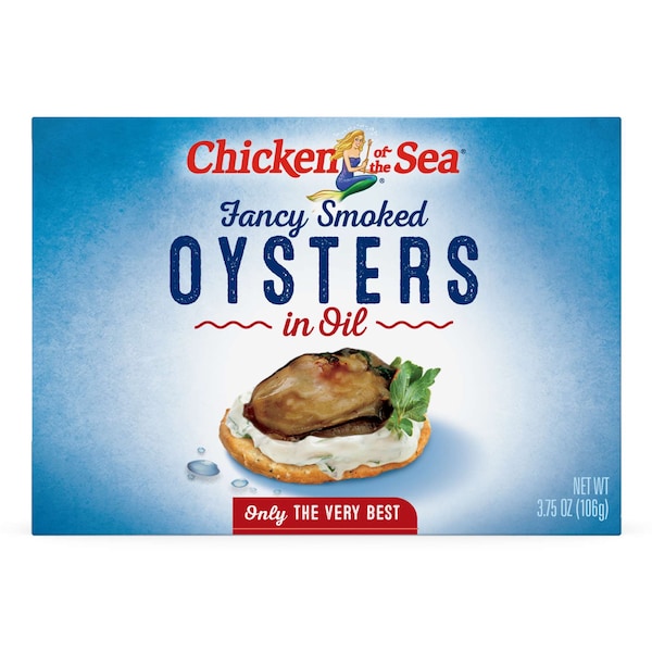 Chicken Of The Sea Chicken Of The Sea Smoked Oysters In Oil 3.75 oz., PK18 - 10048000000665