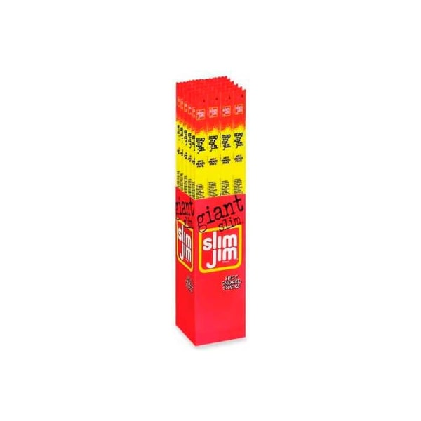Marjack Giant Slim Jim Snack, .97 oz., 24/Box - CNG1170