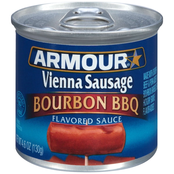 Armour Armour Bourbon Barbecue Vienna Sausage 4.6 oz., PK24 - 5410093826