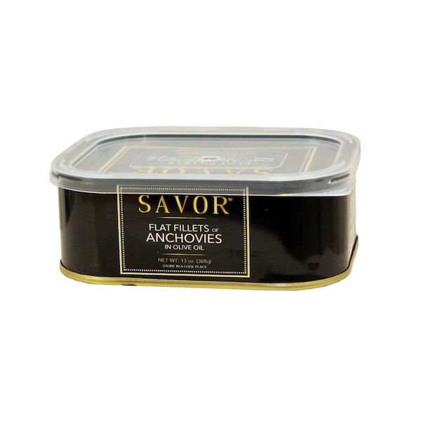 Savor Imports Savor Imports Anchovy Fillets In Olive Oil 13 oz., PK12 - 558237