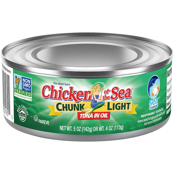Chicken Of The Sea Chicken Of The Sea Chunk Light Tuna In Oil 5 oz., PK24 - 10048000001952