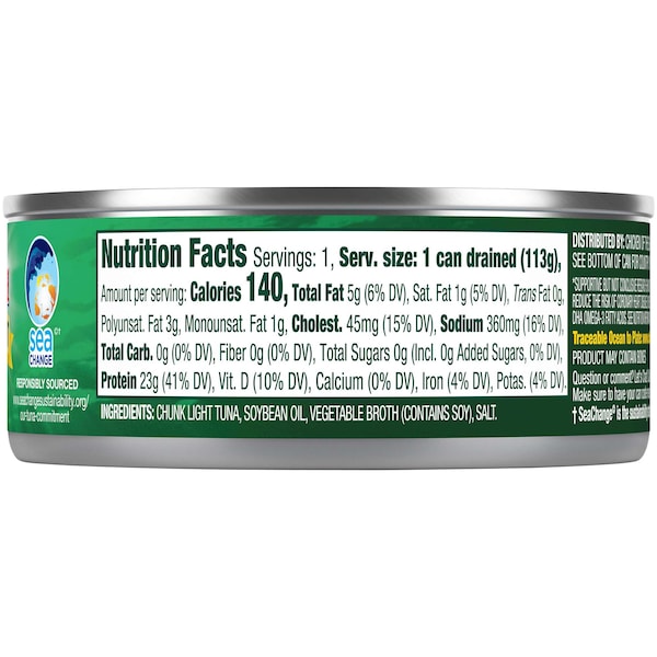 Chicken Of The Sea Chicken Of The Sea Chunk Light Tuna In Oil 5 oz., PK24 - 10048000001952