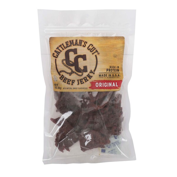 Cattlemans Cattlemen's Cut Original Beef Jerky 10 oz., PK10 - 53355