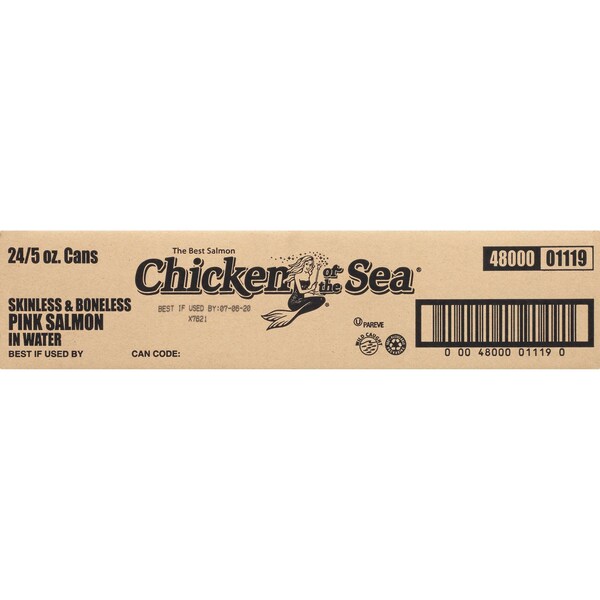 Chicken Of The Sea Chicken Of The Sea Skinless/Boneless Pink Salmon 5 oz., PK24 - 00048000011190