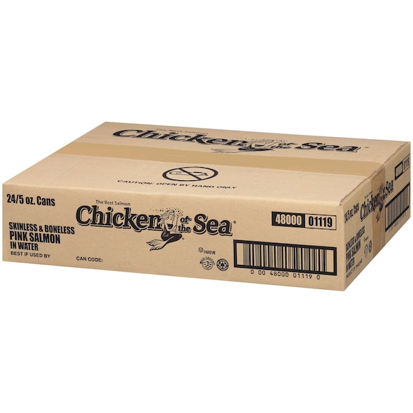 Chicken Of The Sea Chicken Of The Sea Skinless/Boneless Pink Salmon 5 oz., PK24 - 00048000011190