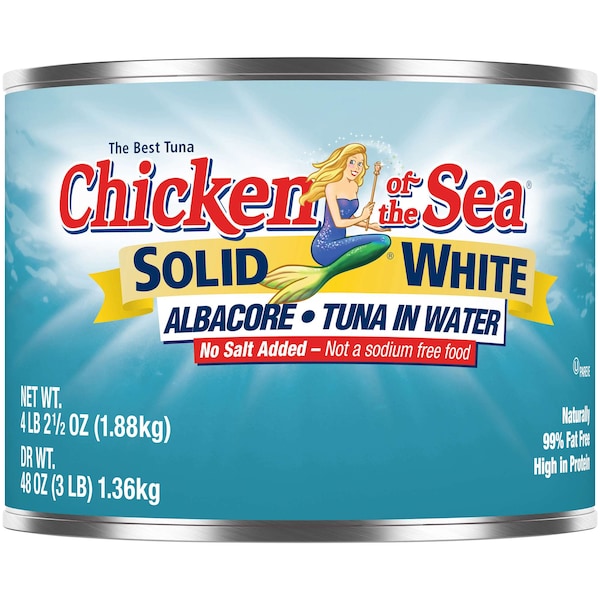 Chicken Of The Sea Low Sodium Solid Albacore Tuna In Water 66.5 oz., PK6 - 10048000005554