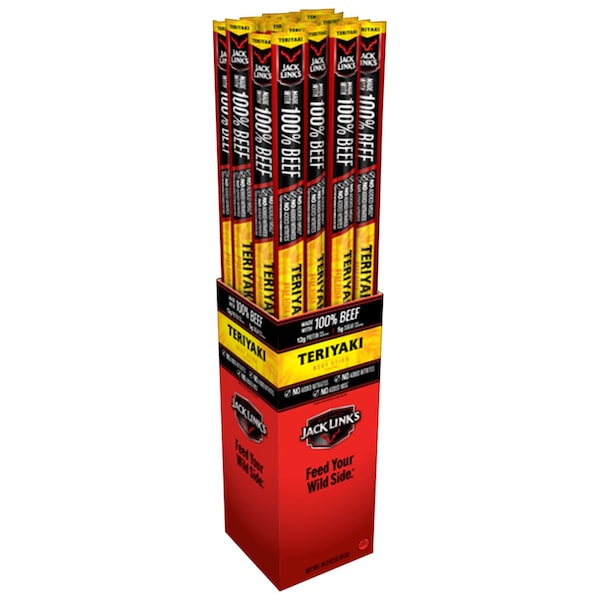 Jack Links Jack Link's Teriyaki Beef Stick 1.84 oz Pegged - 10000029384