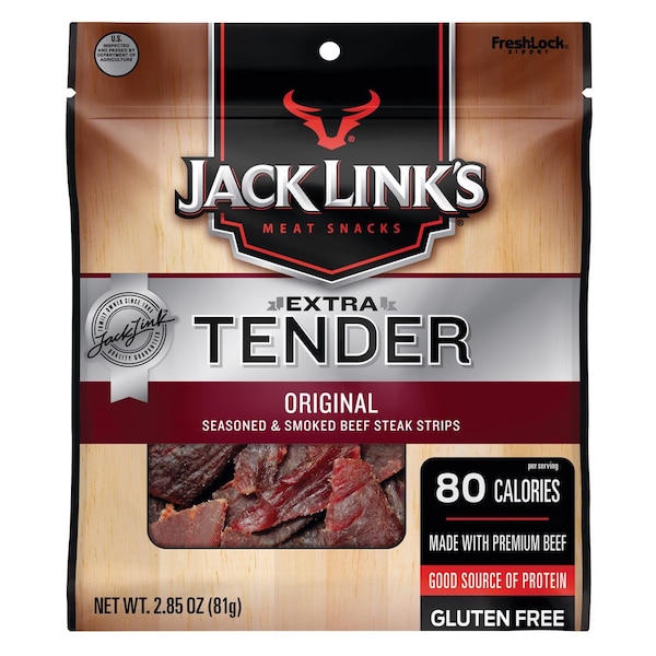 Jack Links Jack Link's Extra Tender Orginal Beef Jerky 2.85 oz Pegged - 10000016962