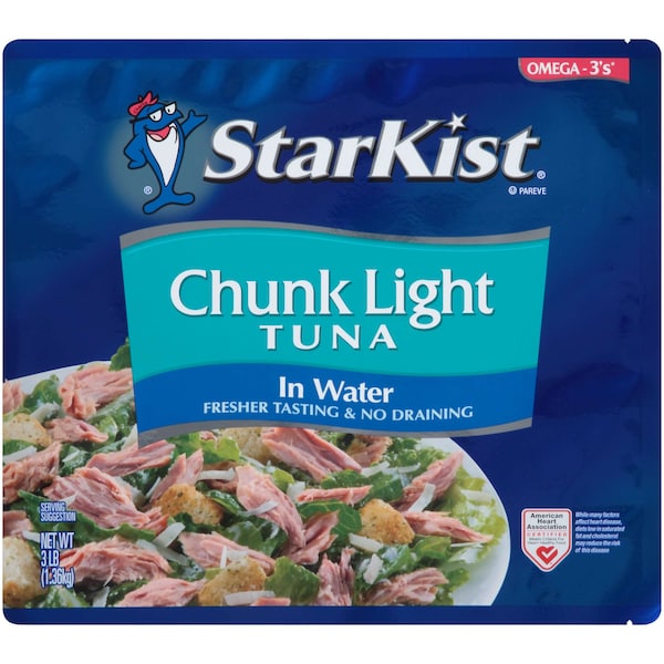 Starkist Chunk Light Tuna In Water 48 oz., PK6 - 515800
