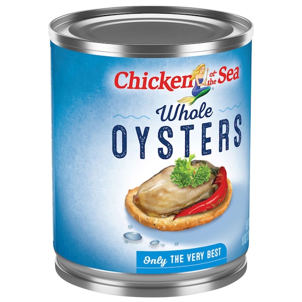 Chicken Of The Sea Chicken Of The Sea Whole Oysters 8 oz., PK12 - 10048000002676
