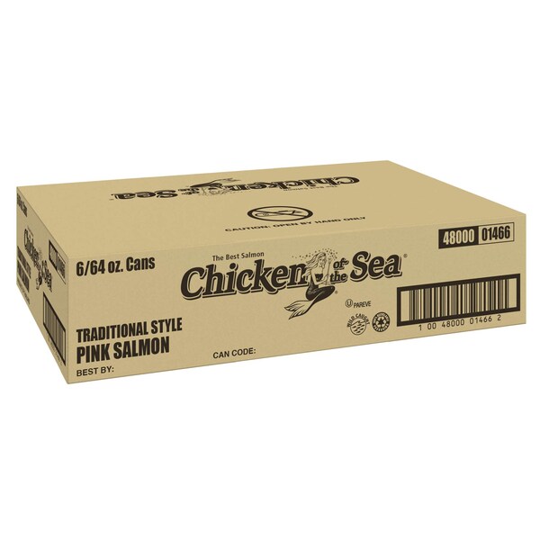 Chicken Of The Sea Chicken Of The Sea Traditional Pink Salmon Can 64 oz., PK6 - 10048000014662